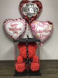Valentines Boo-Boo Red Davenport Florist - Same Day Flower Delivery - Flower Power 